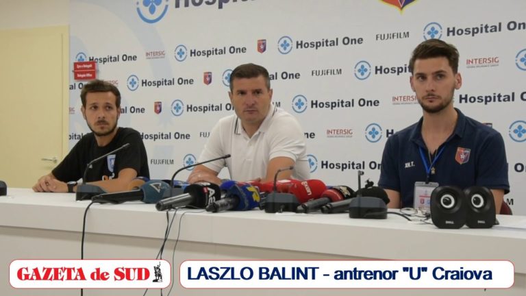 Laszlo Balint, după remiza cu Vllaznia: „Meritam să câştigăm! Plecăm cu prima şansă în retur” (VIDEO)