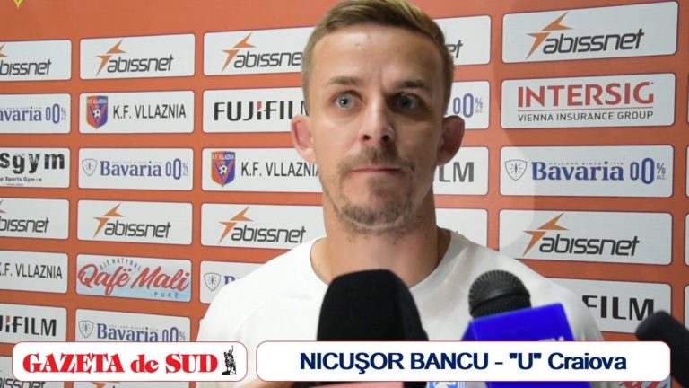 Nicuşor Bancu: „Este un rezultat pozitiv. Acasă vom fi mult mai bine în faţa porţii” (VIDEO)