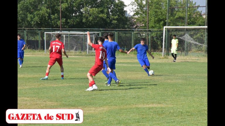 Amical l ACSO Filiaşi, victorie la pas cu „Gică Popescu“ U19 (GALERIE FOTO)