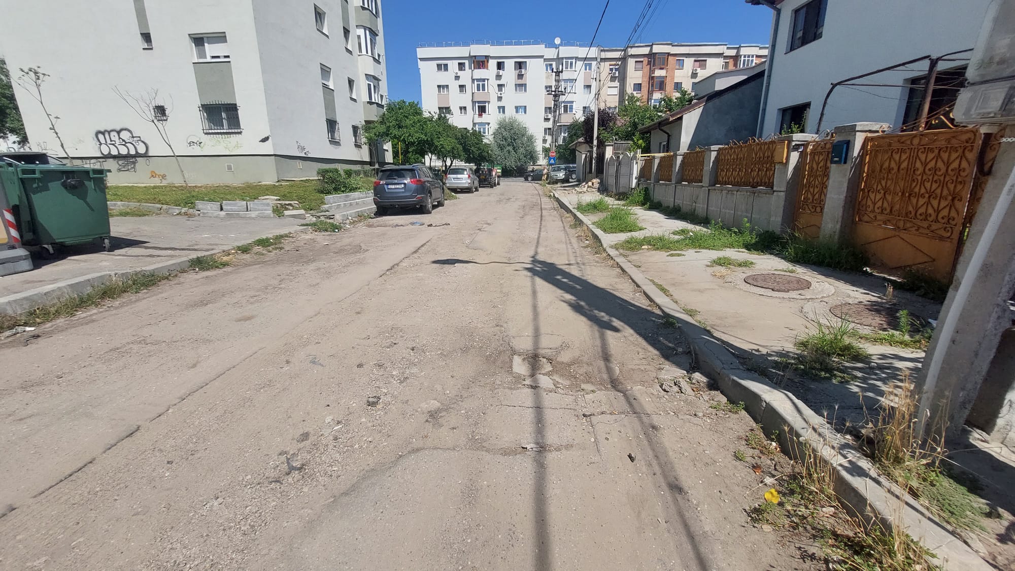 Strada Arţarului, fără canalizare