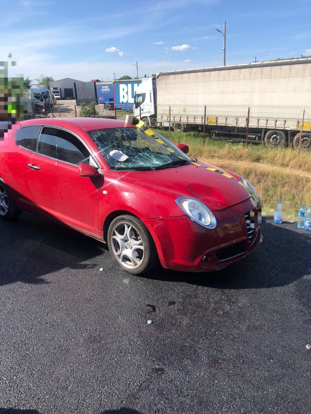 Muncitor accidentat de o șoferiță neatentă pe Centura de nord a Craiovei