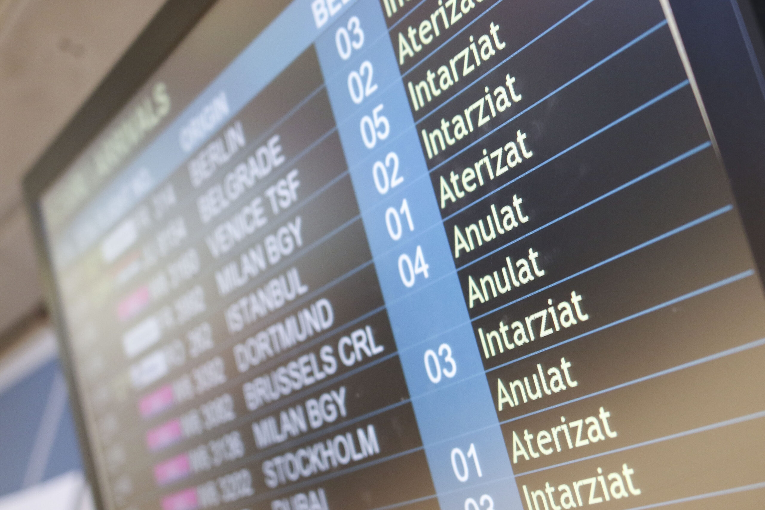 Peste 700 de zboruri au avut întârzieri pe Aeroportul Henri Coandă, în perioada 14-20 iulie