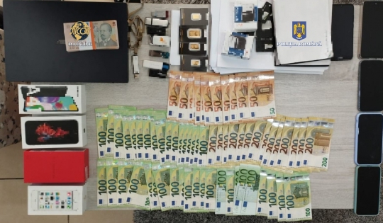 (VIDEO) Percheziții într-un caz de infracțiuni în domeniul bancar