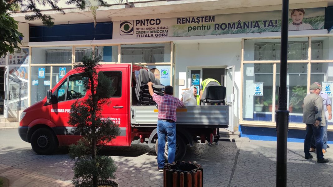 Spațiul a fost golit și preluat de către municipalitate