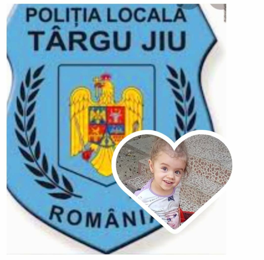 Donație de la Poliția Locală Târgu Jiu pentru o fetiță grav bolnavă