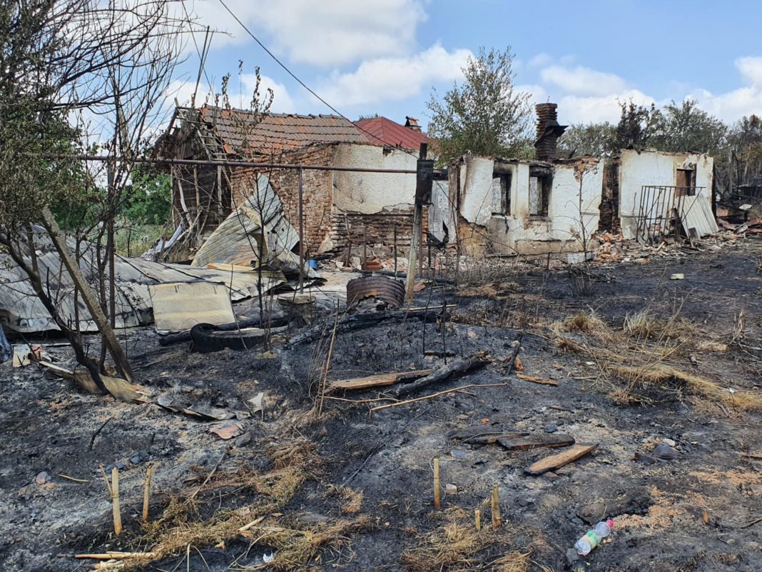 Ce pagube a produs incendiul de la Drăgoteşti