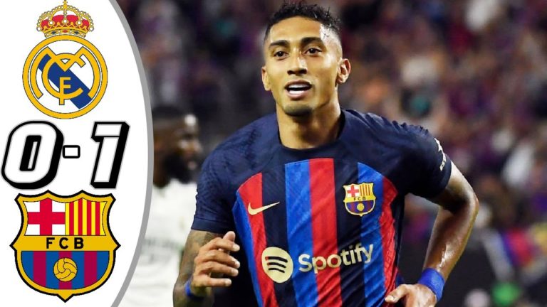 Raphinha a făcut diferența în amicalul Barcelona – Real Madrid. Vezi video!