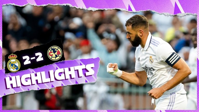 Real Madrid a remizat cu Club America. Karim Benzema, gol superb (VIDEO)