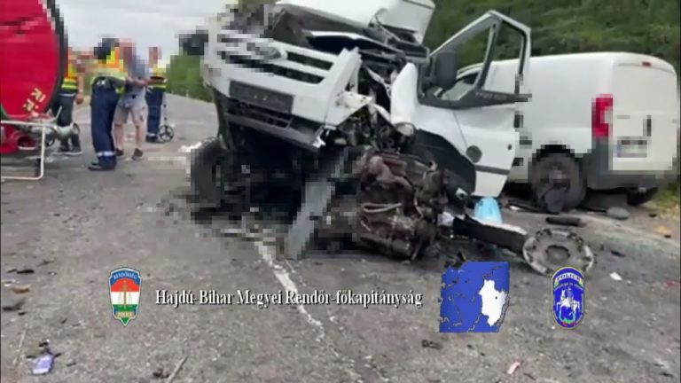(VIDEO) Bilanţ tragic pe o şosea din Ungaria. Doi români au murit, alţi nouă, răniţi grav