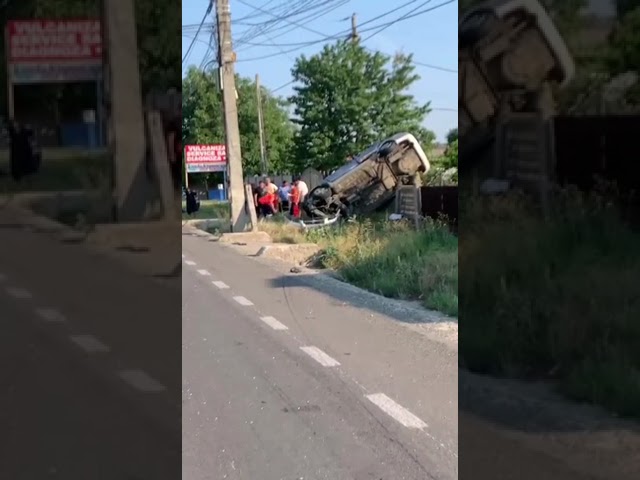 (VIDEO) Un doljean băut, cascador fără voie