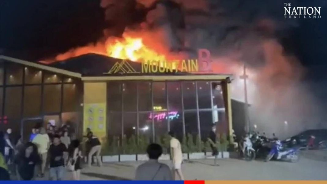Un incendiu într-un club de noapte din apropierea oraşului turistic Pattaya
