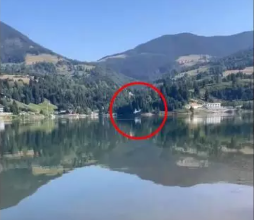 Avion prăbușit în Lacul Colibița