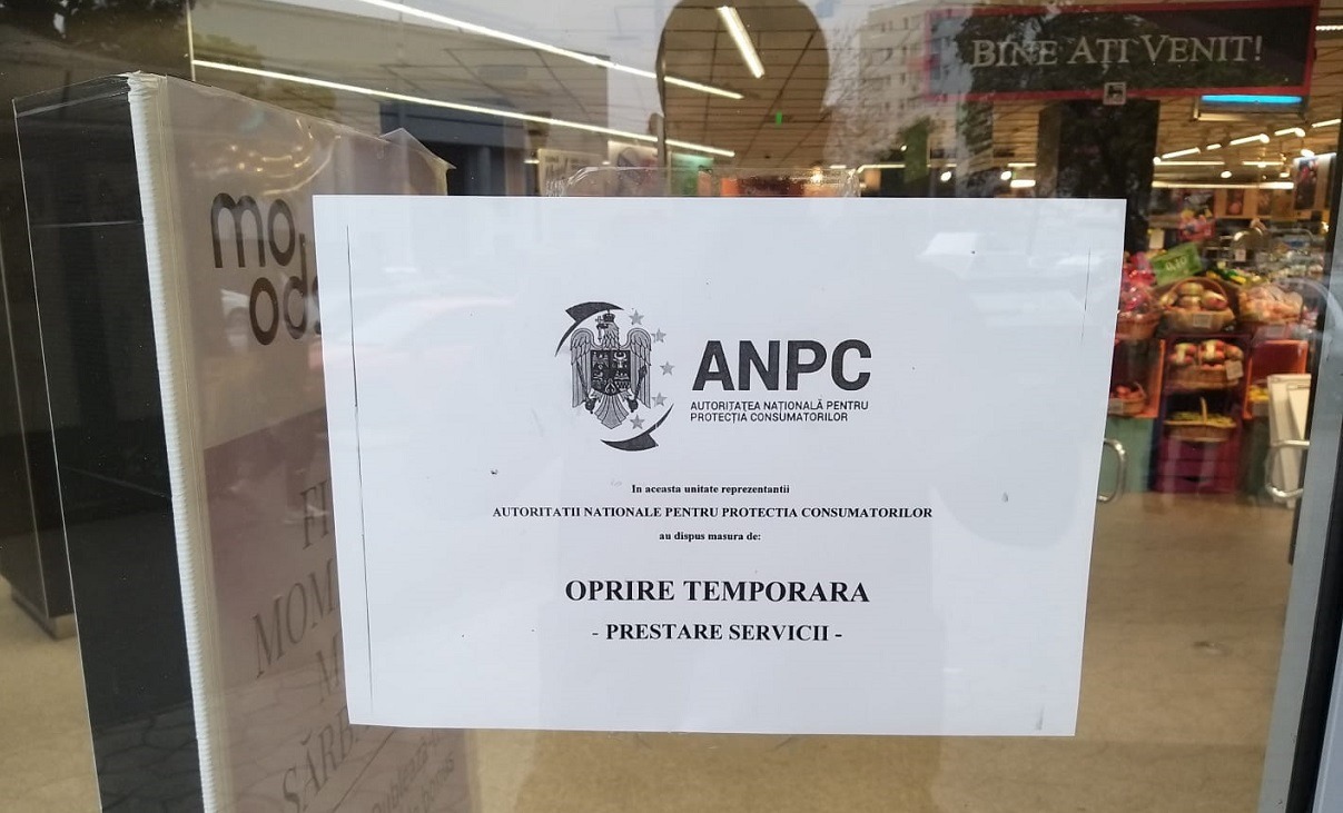 ANPC a închis temporar cinci magazine Lidl 