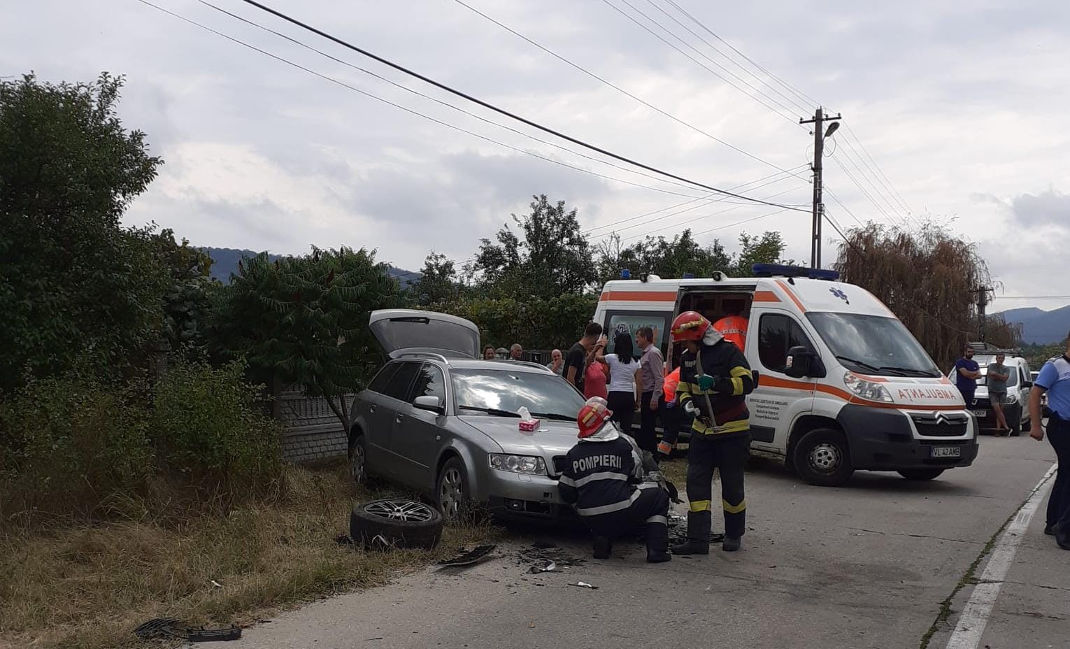 Victimele au fost transportate la spital