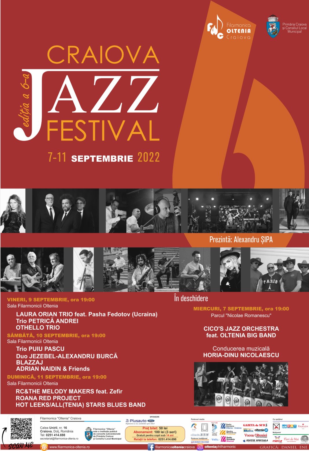 Craiova Jazz Festival este între 7 şi 11 septembrie