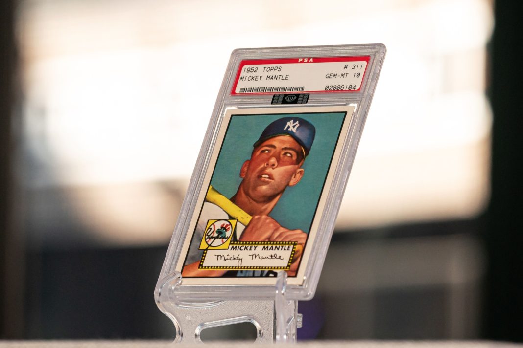 Un cartonaş de baseball a fost vândut la licitaţie cu 12,6 milioane de dolari
