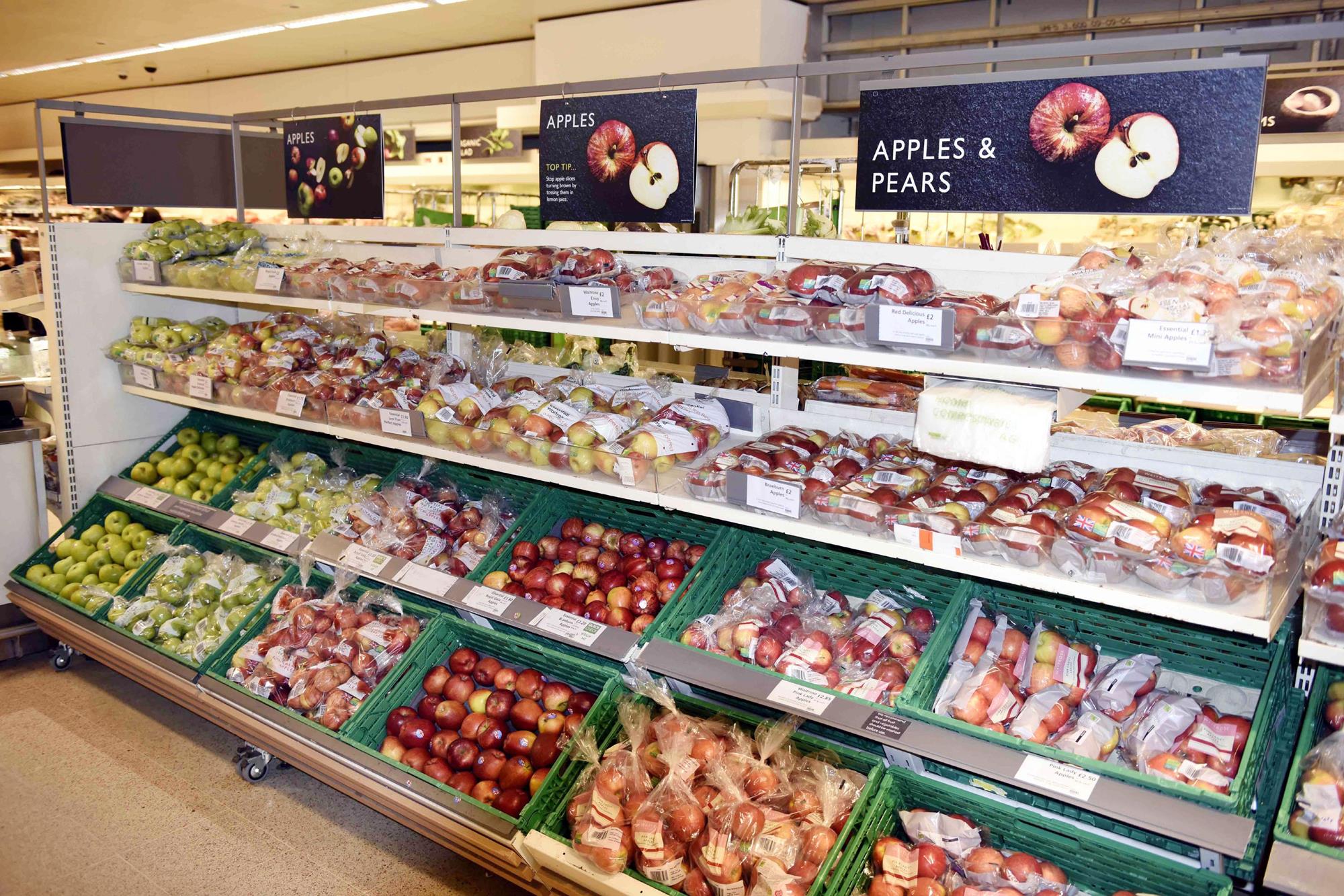 Un supermarket britanic nu mai pune termen de valabilitate pe produse proaspete