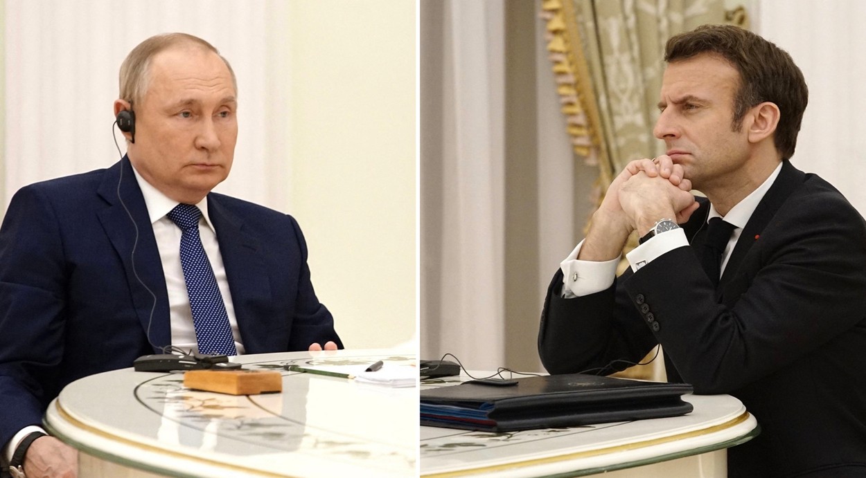 Discuție între Putin și Macron. Preşedintele rus evocă riscul unei „catastrofe de anvergură” la centrala Zaporojie