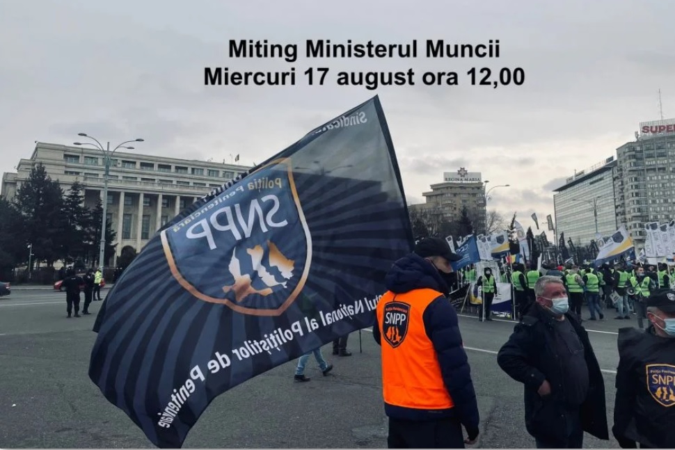 Începând de miercuri 17 august, SNPP şi EUROPOL organizează lunar mitinguri