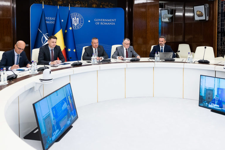 Participarea premierului Nicolae-Ionel Ciucă la videoconferința cu prefecții și cu reprezentanții Inspectoratelor Școlare Județene și al Municipiului București pe tema pregătirii începerii anului școlar