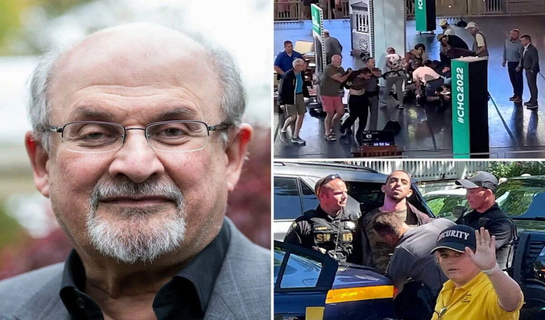 Bărbatul care l-a înjunghiat pe Salman Rushdie, acuzat de tentativă de omor