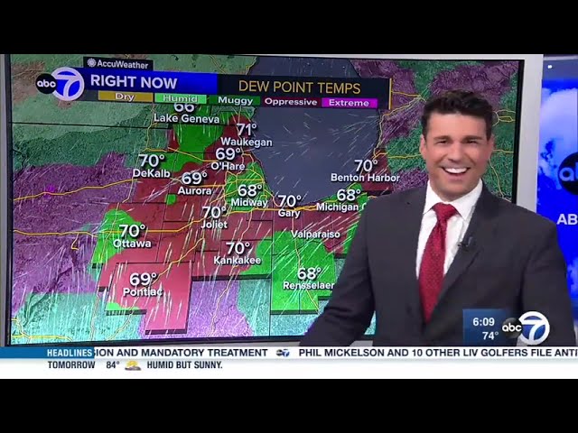 (VIDEO) Reacţia unui prezentator meteo când descoperă ecranul tactil