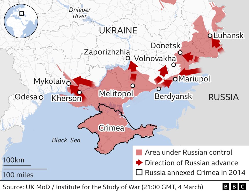 Lugansk, Donețk, Herson și Zaporojie anunţă referendumuri pentru alipirea la Rusia