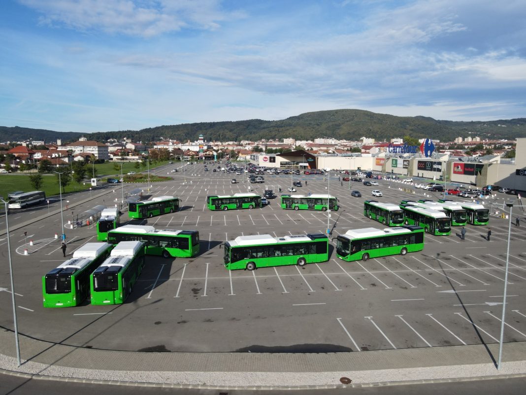 Cele 16 vehicule au motorizări ecologice bazate pe gaz natural comprimat