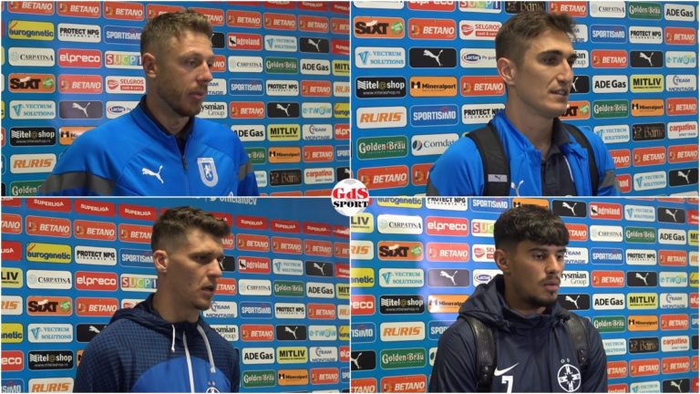 „U“ Craiova – FCSB 2-1 | Concluziile jucătorilor de la finalul derbiului (VIDEO)