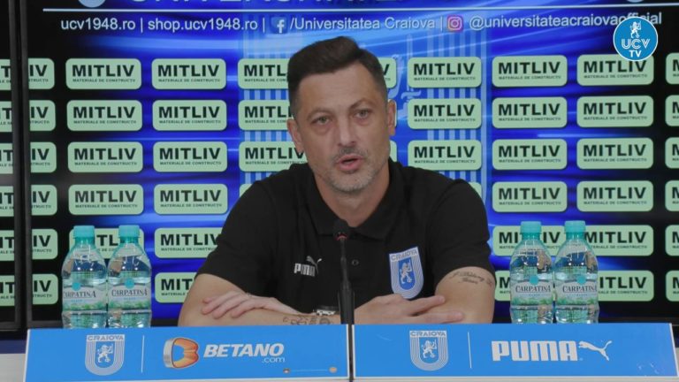 „U“ Craiova – Farul | Mirel Rădoi şi Mihai Căpăţînă au prefaţat disputa cu „marinarii“ (VIDEO)