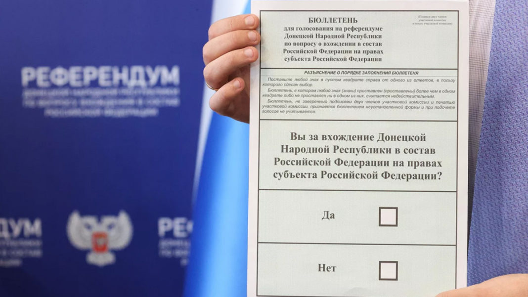 România nu recunoaște așa-zisele „referendumuri” din regiunile ucrainene ocupate de trupele ruse