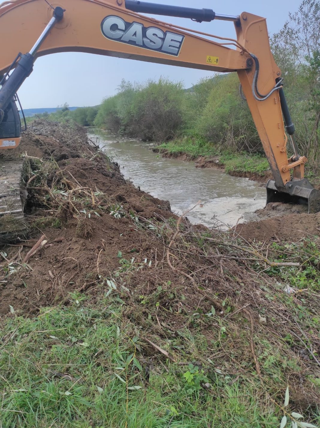 Lucrarea se realizează pe o lungime de 600 de metri