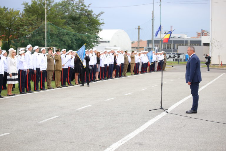 Premierul Ciucă la deschiderea anului şcolar, la Colegiul Militar din Craiova