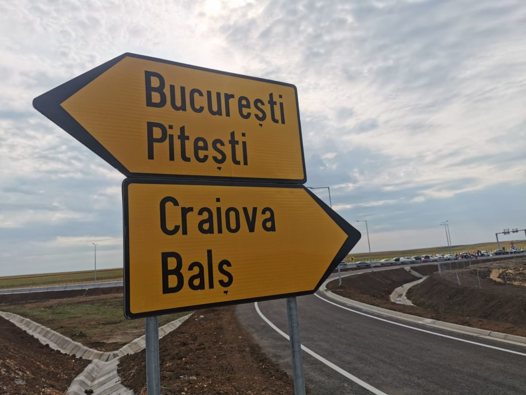 Traficul rutier de pe Drumul Expres (DEx12), pe sensul de mers Craiova- Slatina va fi deviat, prin prin orașul Balș