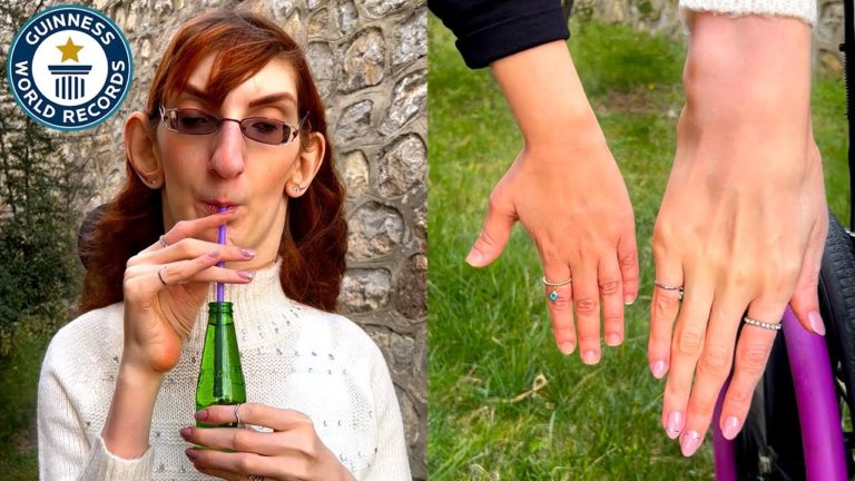 (VIDEO) Cea mai înaltă femeie din lume, în Guiness Book pentru alte trei recorduri