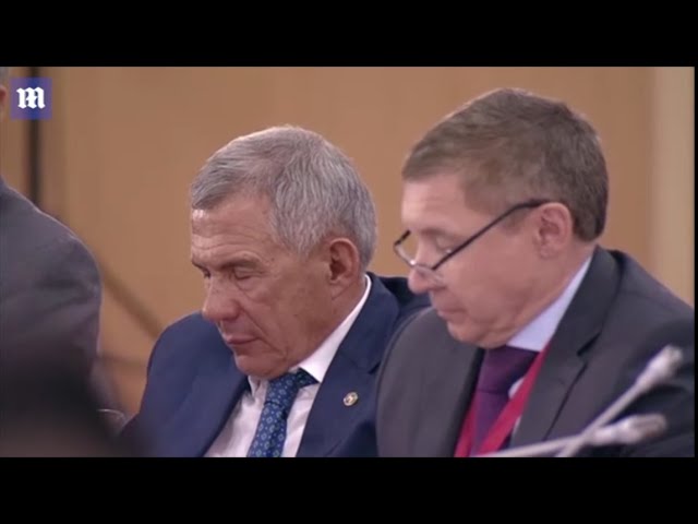 (VIDEO) Putin și mai mulți oficiali ruși au ațipit în timpul unei întâlniri