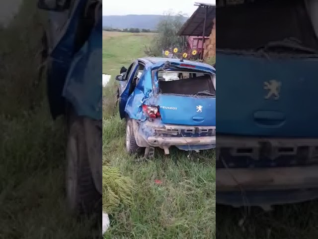 (VIDEO) Accident mortal în apropiere de Strehaia
