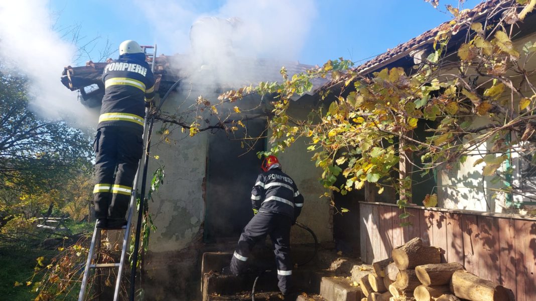 Incendiul a fost stins în limitele găsite