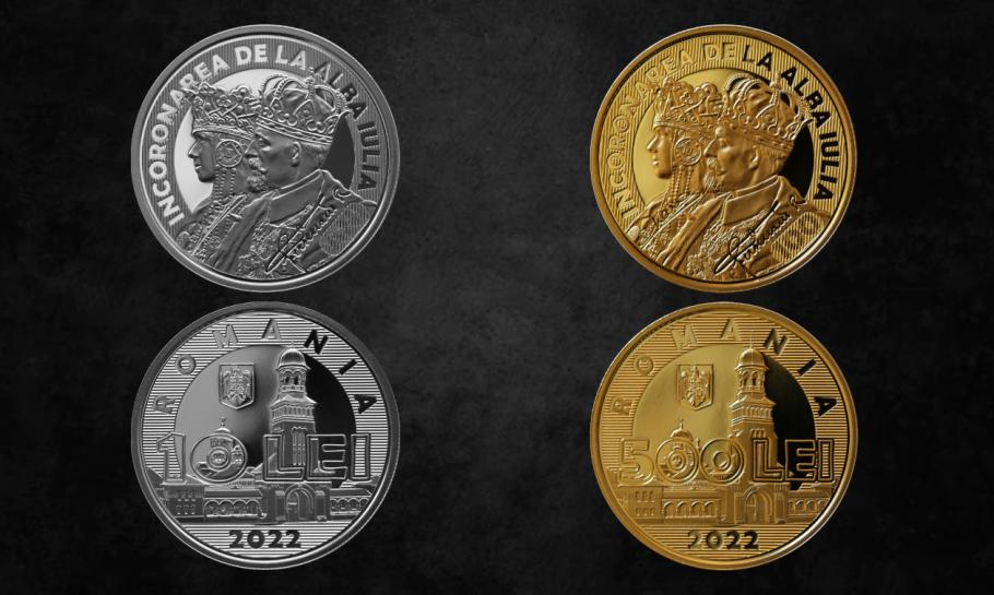 BNR a lansat două monede noi. Una este din aur