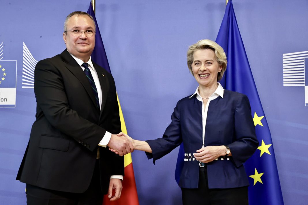 Ciucă spune că România este mai aproape de aderarea la Schengen, după discuția cu Ursula von der Leyen
