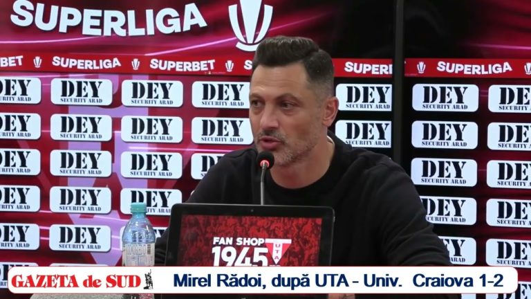Mirel Rădoi, după victoria de la Arad: „Sper să fie 3 puncte de moral“ (VIDEO)