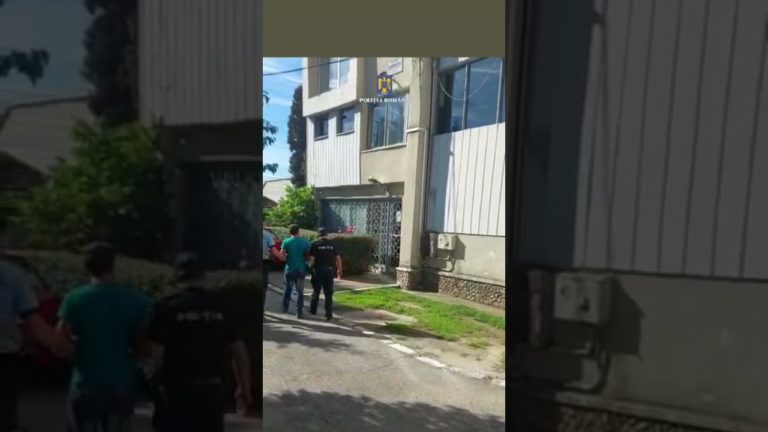 (VIDEO) Bărbat arestat preventiv după ce și-ar fi amenințat vecinii cu drujba