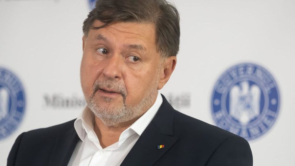 Ministrul Sănătății, vizat de o moțiune simplă a partidului Dianei Șoșoacă