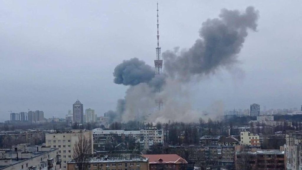 Atac masiv cu drone rusești la Kiev, de ziua orașului