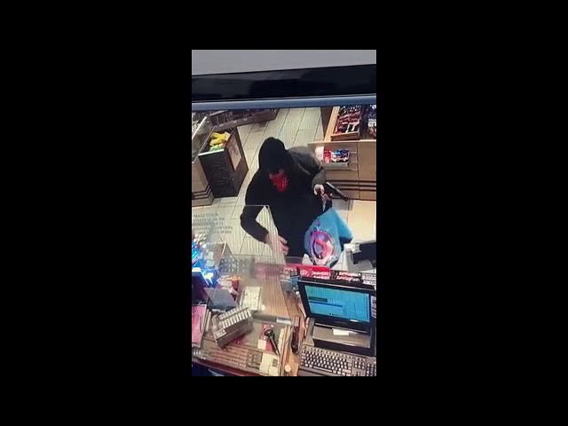 (VIDEO) Jaf într-o benzinărie din Capitală