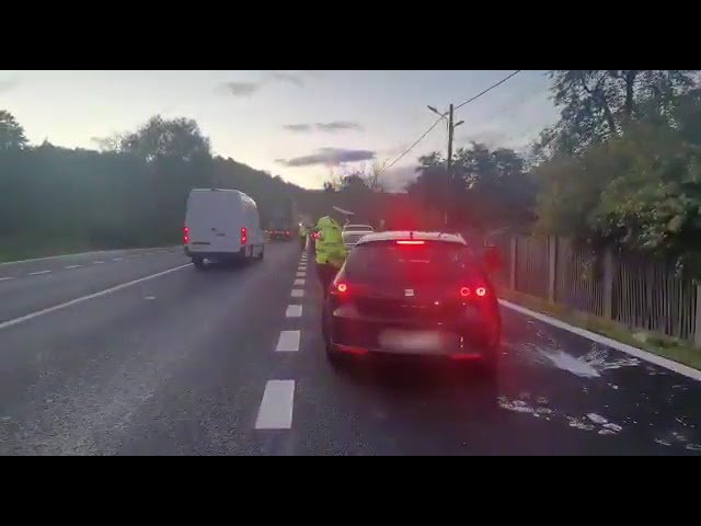 (VIDEO) Razie pe şoselele din Vâlcea