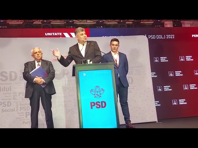 (VIDEO) Ciolacu: Nu este neapărat ca președintele PSD să fie candidat la președinție