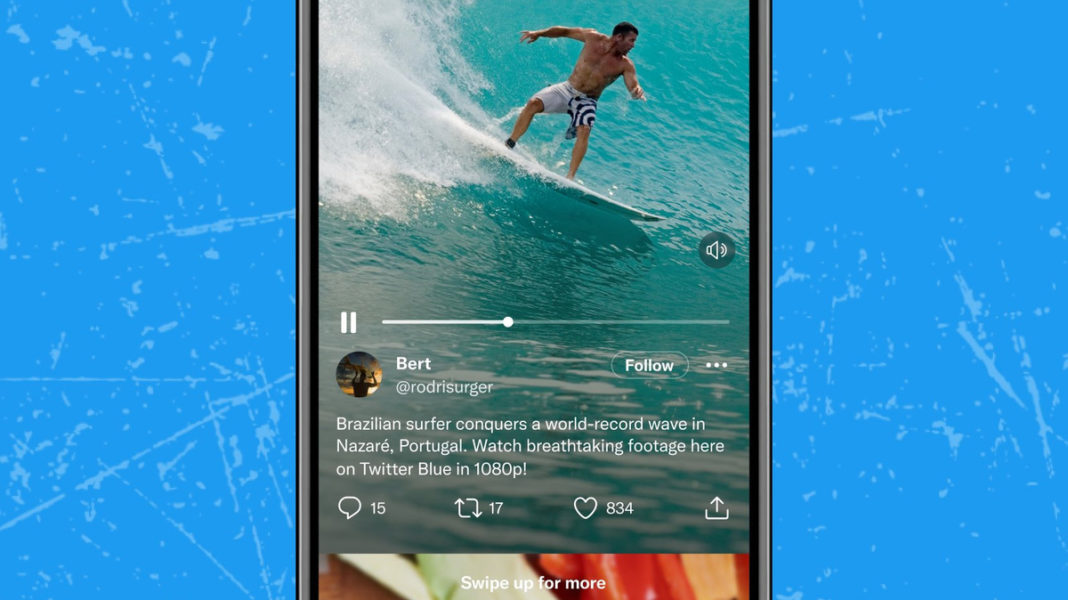 Clipurile video vor fi putea fi vizualizate pe Twitter în mod full screen