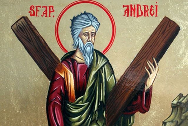 Sfântul Andrei este considerat ocrotitorul românilor