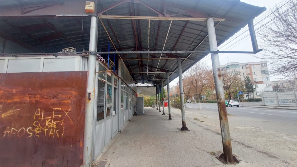 Chişcurile de lângă clădirea părăsită